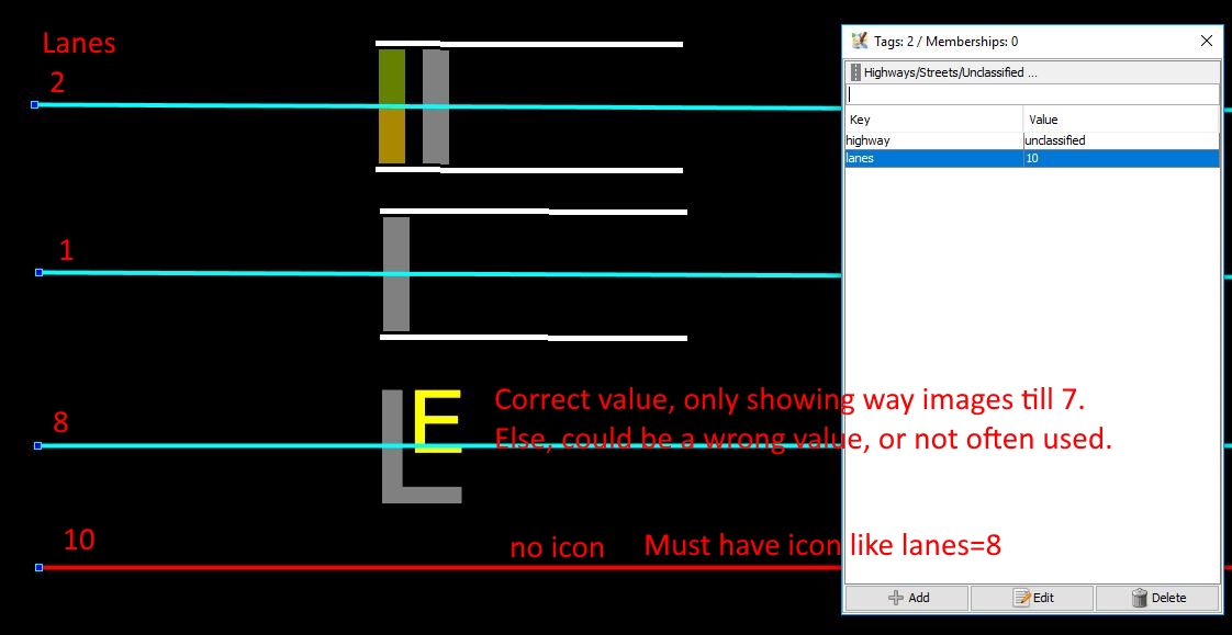  17415 JOSM Negated Regular Expression Match Question JOSM